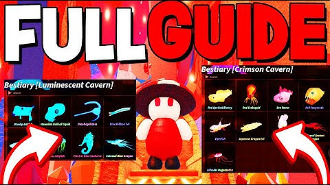 FULL GUIDE to COMPLETE THE LUMINESCENT CAVERN UPDATE in Fisch! Roblox