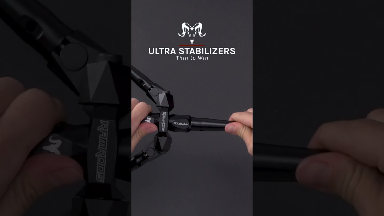 The best half inch stabilizer in the world - RamRods Archery Ultras