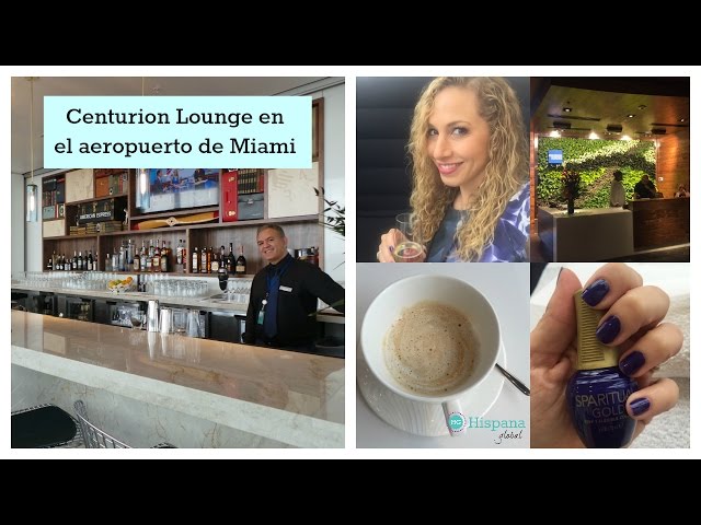 Nuevo Centurion Lounge en el aeropuerto de Miami |...