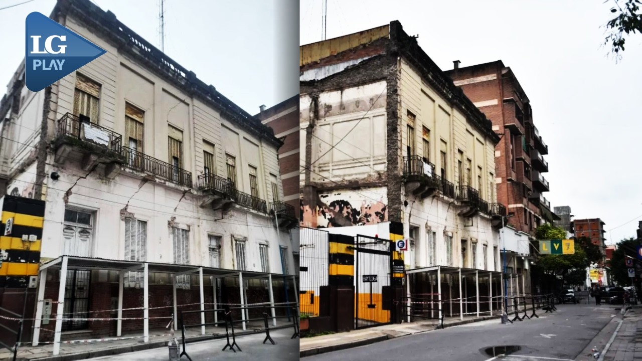 Riesgo de derrumbe de un edificio de 70 años en el microcentro tucumano ...
