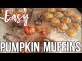 EASY Pumpkin Muffins Recipe | Noel Labb