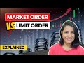 Market order vs Limit order: Easy explanation