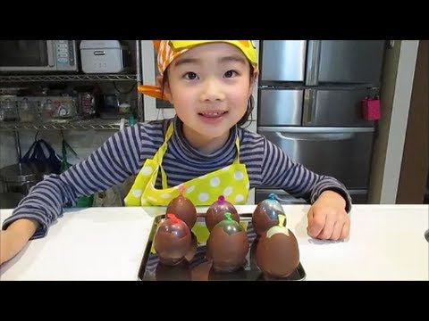 ビストロスマップのまねっこ チョコエッグを作ってみよう Copycat Bistro Smap Let S Make A Chocolate Egg Youtube