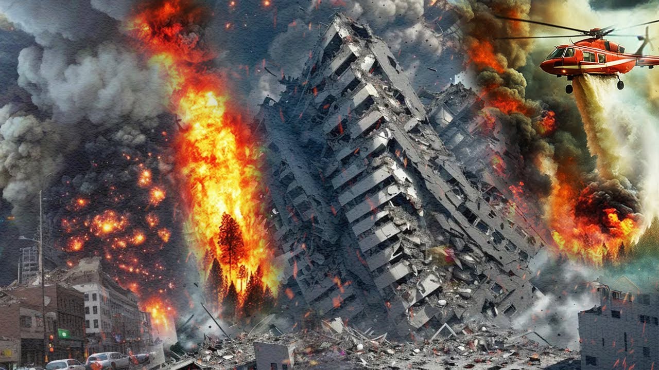 Взрыв потряс Китай: полицейский участок в Хэбэе взорван, здания разрушены, миллионы людей потрясены.