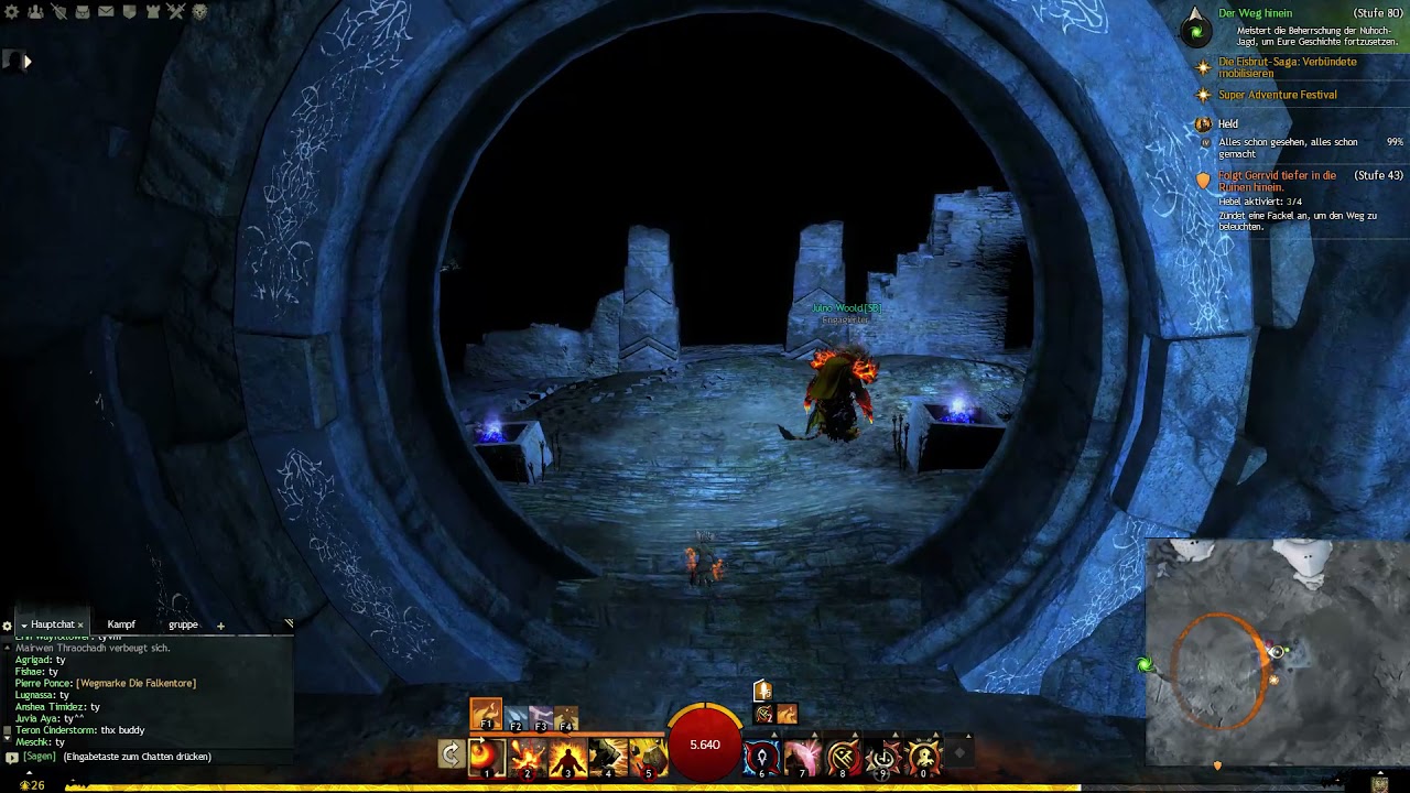 Guild Wars 2 - Verlassene Hallen Eingang