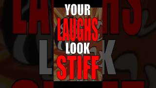 👉 You're Animating Laughs WRONG (the shoulder timing) #animation  #animationtips  #animatinglaughs