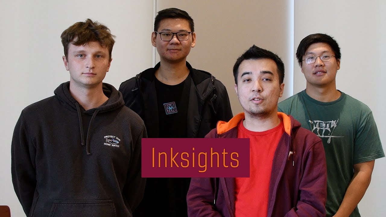 Fall 2023 CMDA Capstone Projects - Inksights - YouTube