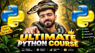 Complete AI Course Part 1 🔥 | Python for Beginners to Advance | Full Roadmap (Hindi)