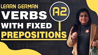 Must-Know German Verbs with Prepositions | A2 Grammar Guide 💡
