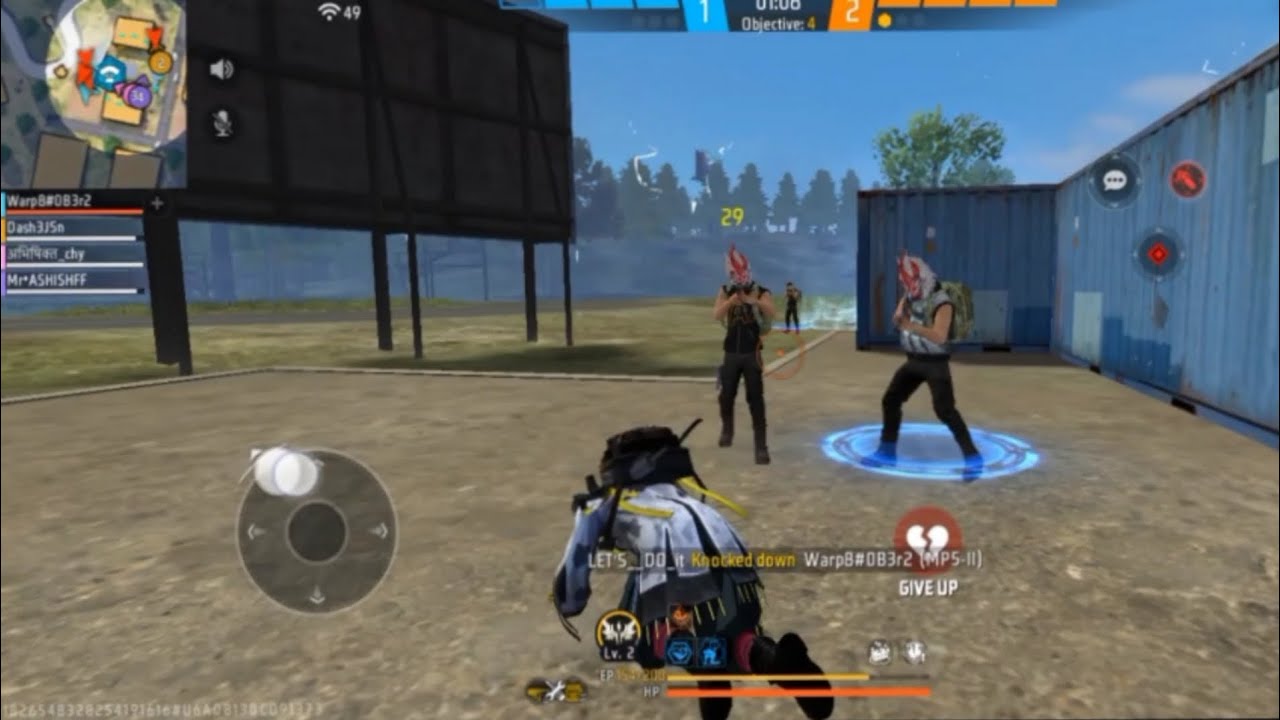 SOLO VS SQUAD NO CUT NO EDIT | 1 VS 4 FREE FIRE | SOLO VS SQUAD FULL ...