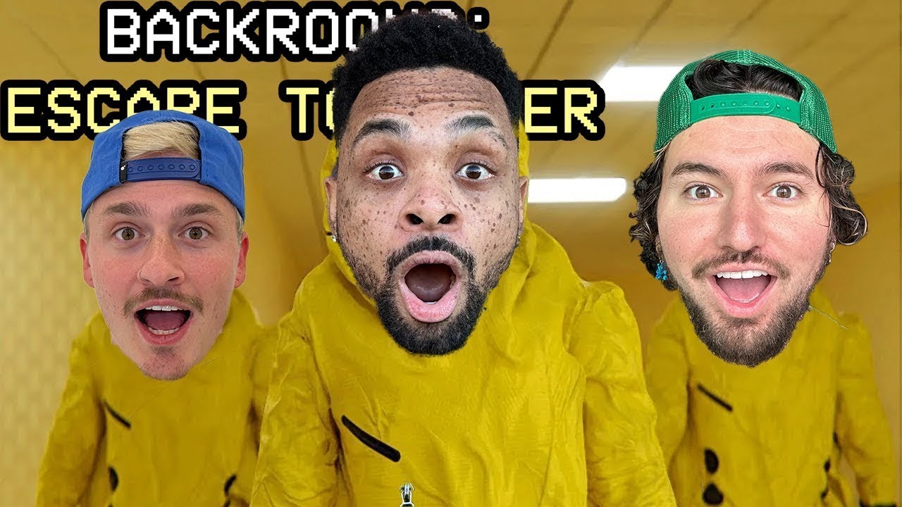 This Game Feels Like Among Us… But in the BACKROOMS 😨 w/ KNJ and Crawford Collins