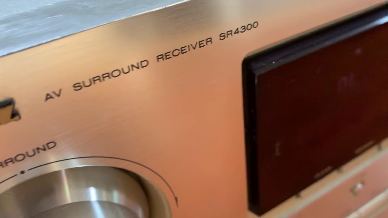 marantz AV Surround Receiver SR4300 Hifi Verstärker Vintage in