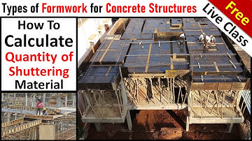 Live Class || How to calculate the quantity of shuttering materials || By CivilGuruji