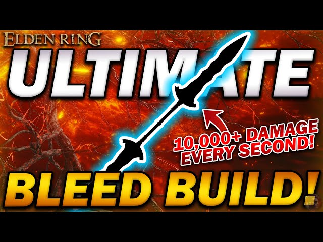 This is the MOST POWERFUL BLEED BUILD EVER! - Elden Ring (10,000+ Damage Every Second) class=