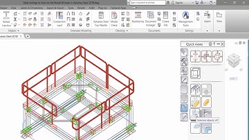 Ideal settings to have for the Model Browser in Advance Steel 2018