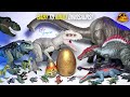 40 YOUNG VS ADULT Jurassic World Dinosaurs! Indominus Rex, Giganotosaurus, Brachiosaurus, T-Rex