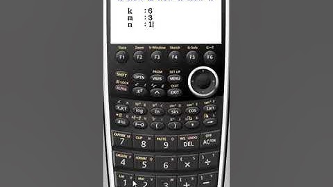 Simplex Method  using a Casio CG50,CG20 or Casio fx 9860,  fx9750