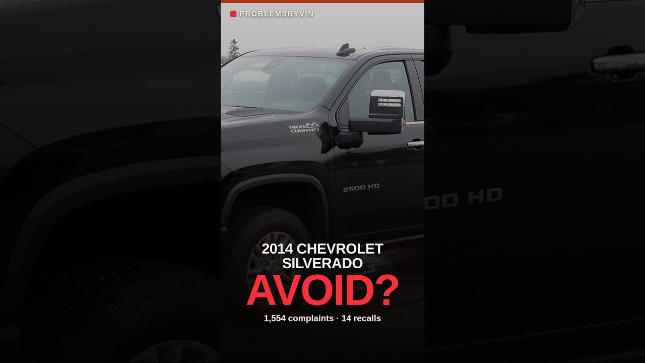 2014 Chevrolet Silverado problems — video thumbnail