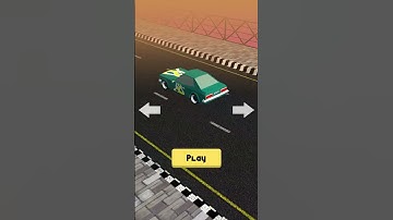 Car Selection Main Menu: Game Dev in Progress