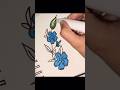 #flowers #easydrawing #artist #shortvideo #coloring #artmarkers