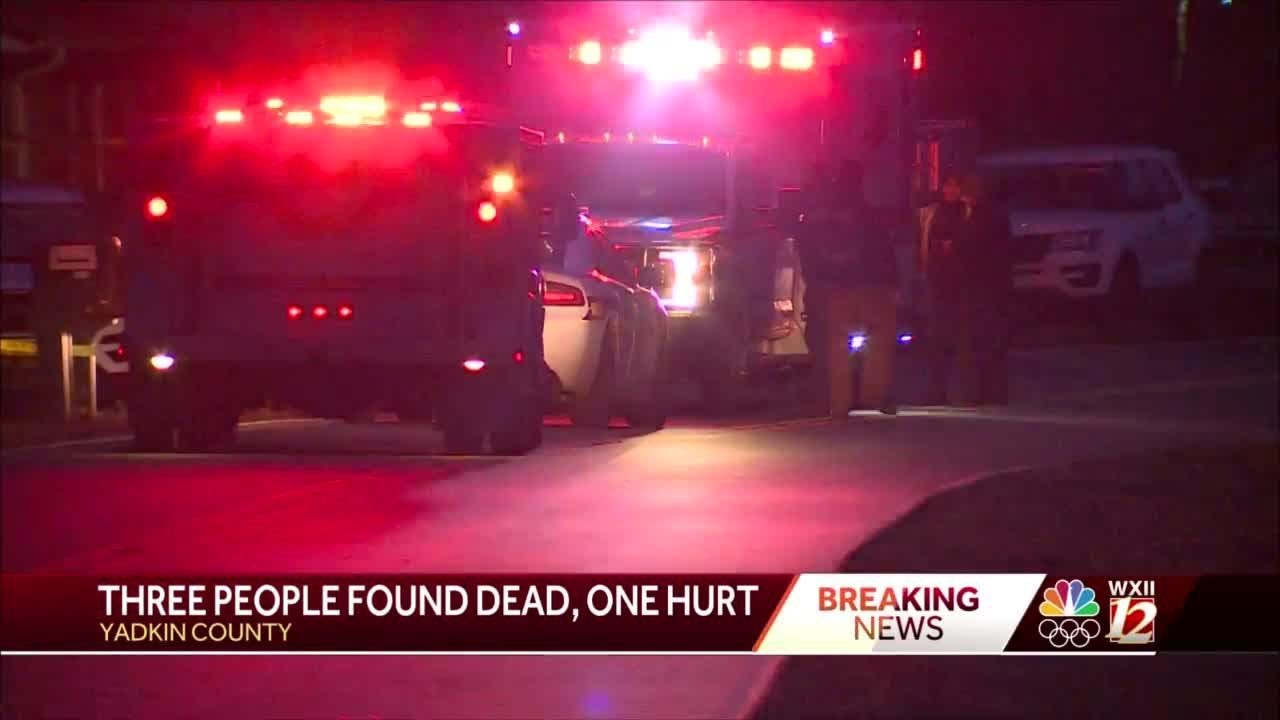 Yadkin County emergency crews at multiple crime scenes on same street