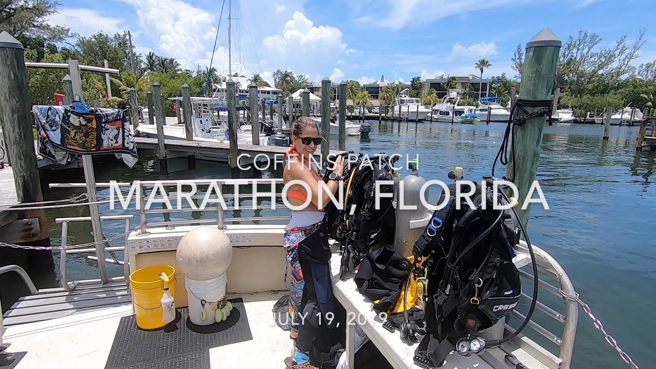 Scuba Diving Coffins Patch Marathon Florida Keys GoPro YouTube