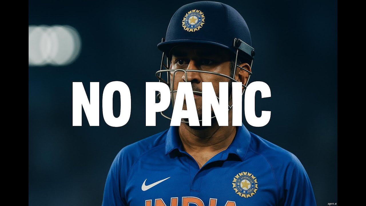 MS Dhoni Psychology | Pressure Me Calm Rehne Ka Secret