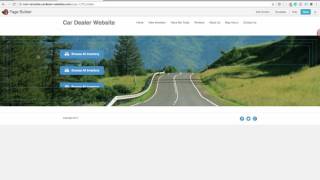 car dealer site with beaverbulder (vid2)