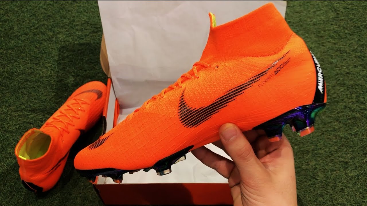 nike mercurial naranja