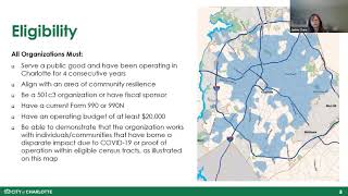 Famous Community Resilience Fund Grant Workshop Presentation Profile
