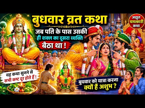 बुधवार व्रत कथा | बुधवार व्रत की सम्पूर्ण कहानी | Budhwar Vrat Katha | भगवान बुधदेव की कथा