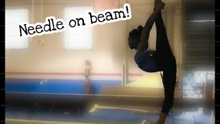Doing a needle on beam