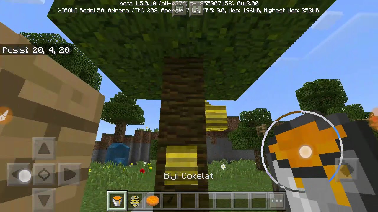 Ternak madu di Minecraft 