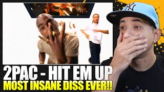 BEST DISS TRACK EVER?! | 2Pac - Hit 'Em Up (Reaction)