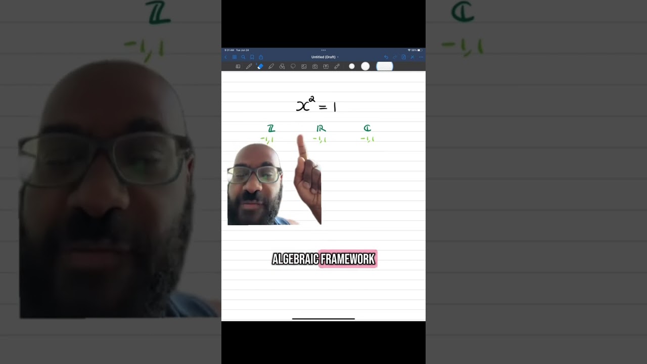 How does this equation have infinitely many solutions?? #math #complexnumbers #youtubemath