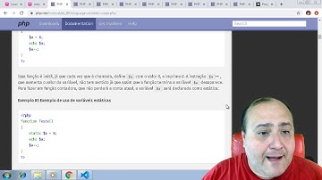 O QUE É UMA VARIAVEL STATIC NO PHP? - Dúvida Comum sobre PHP Respondida