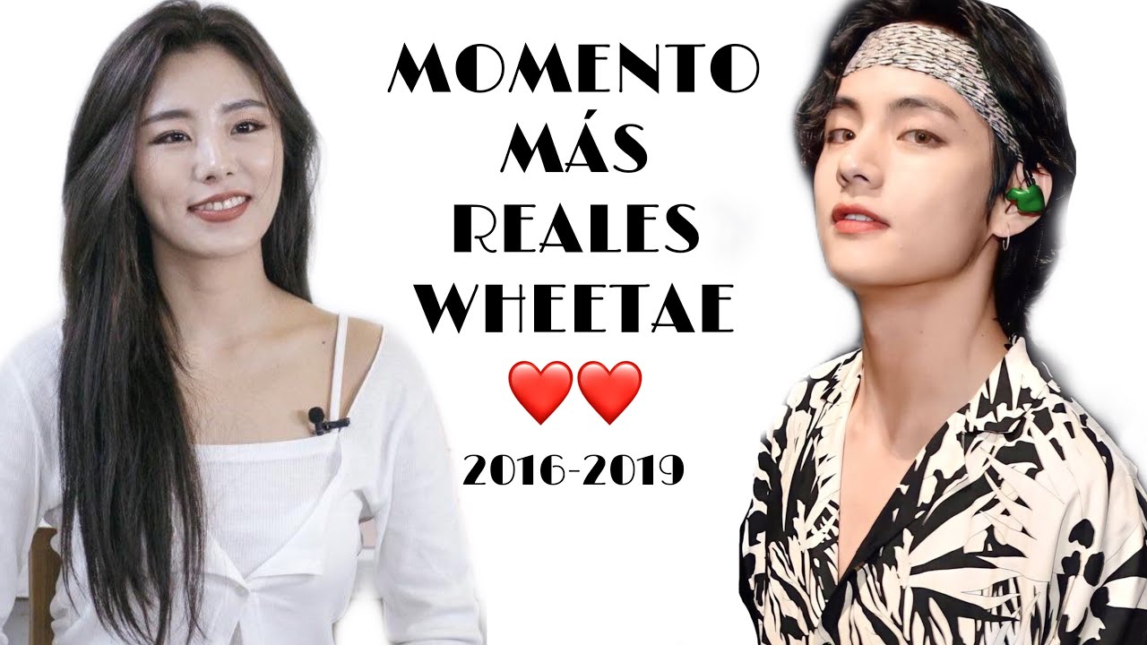 Momentos más reales de BTS (V) y MAMAMOO (WHEE IN) (2016-2019)❤️❤️ -wheetae