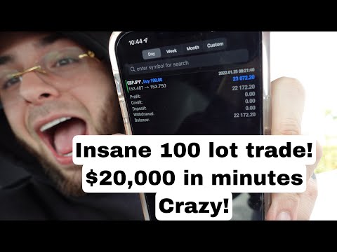 Day In The Life Of A Millionaire Forex Trader! How i Made $20,000 In Minutes