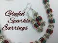 Gleeful Sparkle Earrings Tutorial