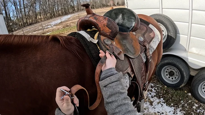 GoPro POV Tack Up And Ride With Me! Chester is fresh!