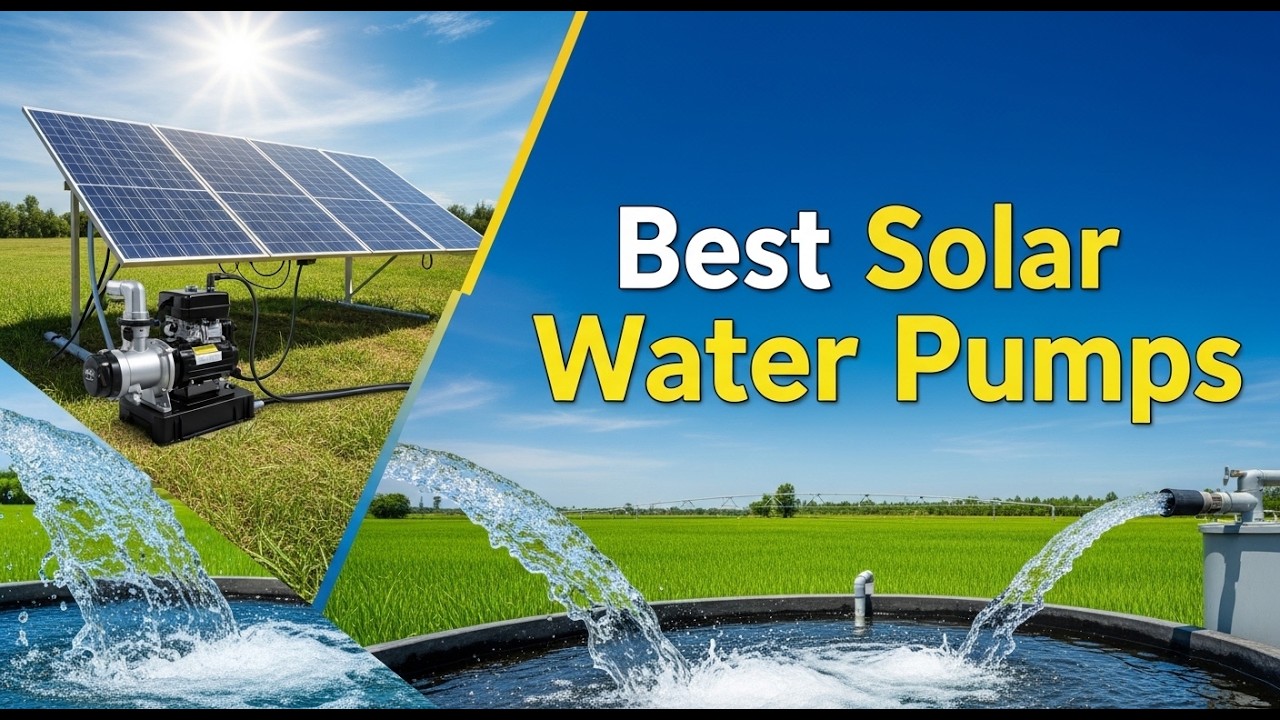 TOP 5 Best Solar Water Pumps 2026 | The Ultimate Solar Pump Hack - YouTube