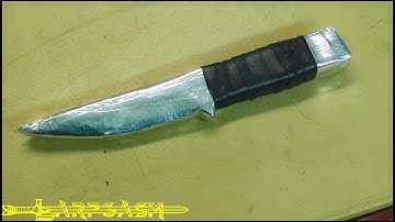 How to Make a Basic Boffer Throwing Dagger or Knife for Larp