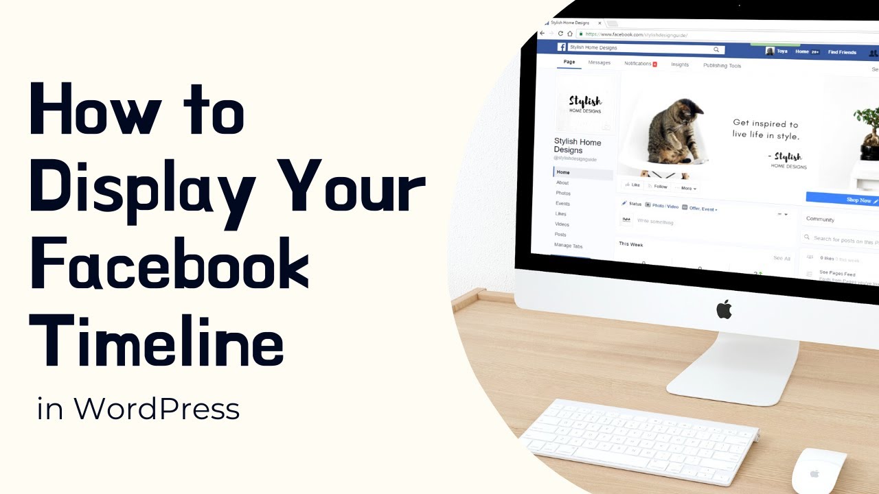 How to Display Your Facebook Timeline in WordPress | WordPress 2021