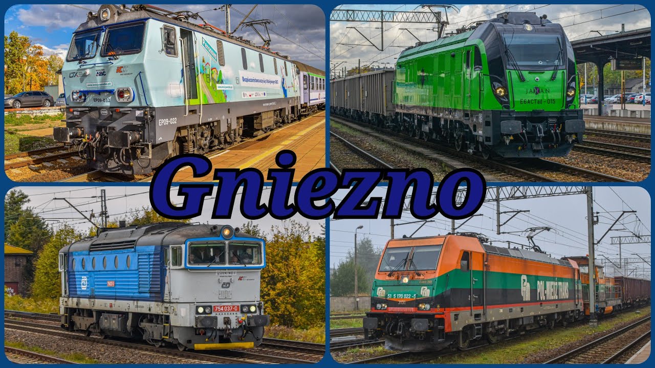 Pociągi w Gnieźnie