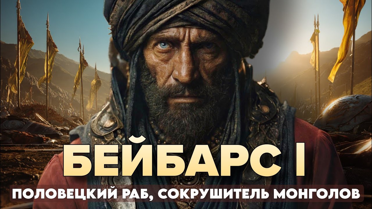 Бейбарс: Раб, СТАВШИЙ Султаном и СОКРУШИВШИЙ Монголов и Крестоносцев.