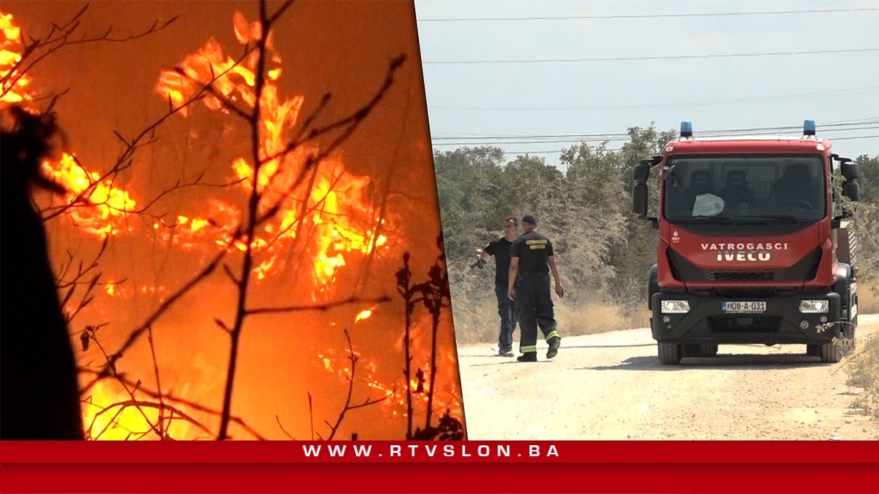 Požari širom zemlje, tuzlanski vatrogasci pružali pomoć kolegama u Kladnju
