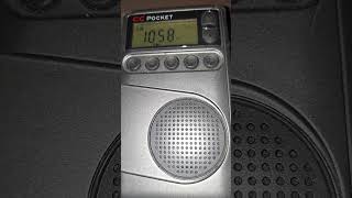 CCrane CC Pocket AM/FM/WX radio - Harrisburg PA NOAA Weather Station WXL40 @W 162.550 MHz