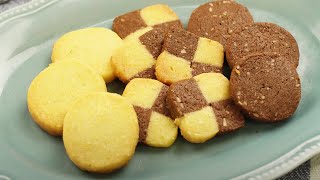 3種のアイスボックスクッキー 大量生産してバレンタインに贈ろう 基本のレシピと作り方 Youtube