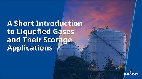 Liquefied gases and their storage applications