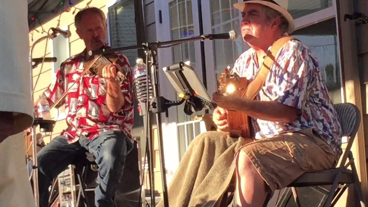 Bob Hall & Bob Shaffar at Poss Party